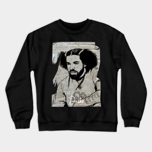 Rapper The Boondocks 80s Vintage Old Poster Crewneck Sweatshirt